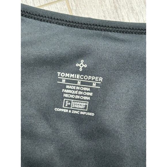 NWT Tommie Copper Womens Black Stretch Wide Strap Lower Back Support Tank Size M - Picture 4 of 8